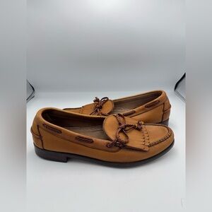 Allen Edmonds Mens Everson Dress Shoes Sz 11.5 B Kiltie Tassel Slip On Loafers